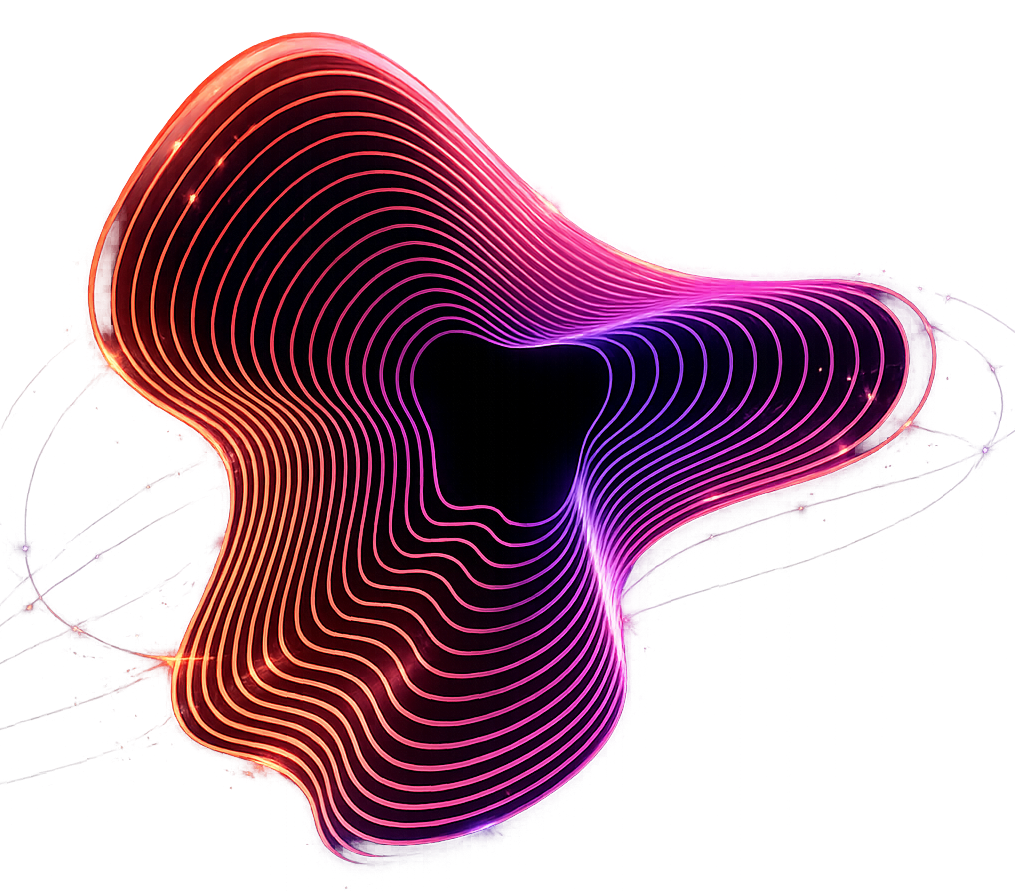 Abstract digital integration visualization